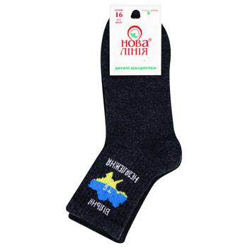 Nova Liniya Children's Socks Size 16-22 - buy, prices for Auchan - photo 1