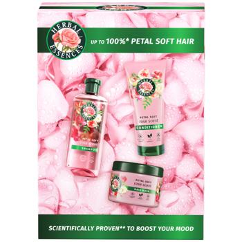 Набор подарочный Herbal Essences Rose Petal Soft 900мл - купить, цены на КОСМОС - фото 2