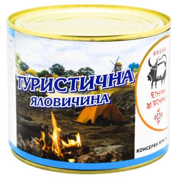 Яловичина Етнічні м'ясники туристична 525г - купити, ціни на METRO - фото 1