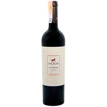 Вино La Celia Pioneer Cabernet Franc красное сухое 14% 0,75л - купить, цены на WINETIME - фото 1