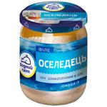 Vodnyi Svit Fillet Slightly Salted Herring in Oil 450g