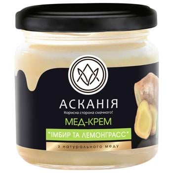 Askania Pak Lemongrass and Ginger Honey-cream 250g - buy, prices for NOVUS - photo 1