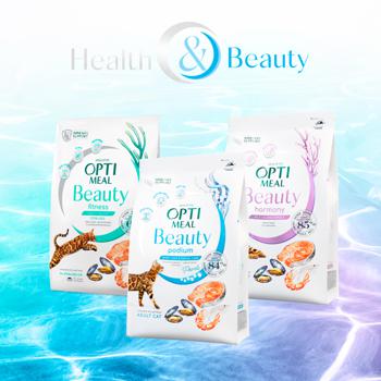 Корм сухой Optimeal Beauty Fitness с морепродуктами для стерилизованных кошек 4кг - купить, цены на - фото 15