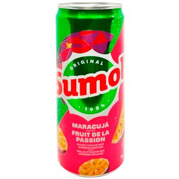Напій газований Sumol на основі соку Маракуйя 0,33л - купити, ціни на Cупермаркет "Харків" - фото 1