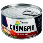Domashni Produkty Mackerel in Tomato Sauce 200g