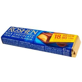 Батончик Roshen з начинкою крем-брюле 43г - купити, ціни на Торба - фото 2