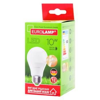 Лампа светодиодная Eurolamp LED A60 E27 10W 3000K - купить, цены на Auchan - фото 3