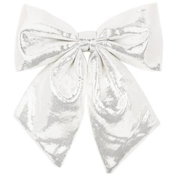 BonaDi Decorative Bow 22cm Silver - buy, prices for WINETIME - photo 1