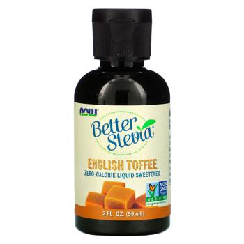 Now Foods English Toffee Flavored Better Stevia 60ml - buy, prices for Biotus - photo 1