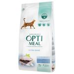 Корм сухой Optimeal с треской для кошек 10кг
