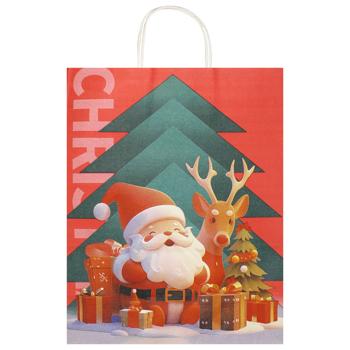 New Year's Paper Package in Assortment 26*33*12cm - buy, prices for ULTRAMARKET - photo 8