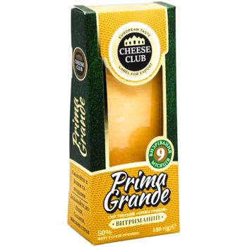 Cheese Club Prima Grande Hard Cheese 9 Months Aged 50% 150g - buy, prices for COSMOS - photo 2