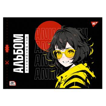 Зошит для малювання Yes Anime з перфорацією А4 28 аркушів - купити, ціни на - фото 2
