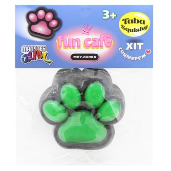 Іграшка антистрес Monster Gum Fun Cafe Taba Мяу-лапка - купити, ціни на КОСМОС - фото 4