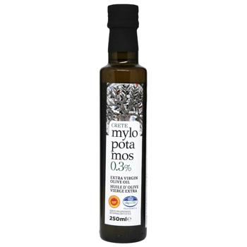 Олія оливкова Mylopotamos Extra Virgin 0,3% 250мл - купити, ціни на КОСМОС - фото 1