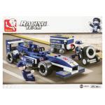 Конструктор Sluban Racing Team Машинка, 2 фігурки