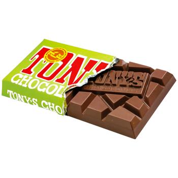 Шоколад Tony's Chocolonely Creamy Hazelnut Crunch 180г - купить, цены на Auchan - фото 2