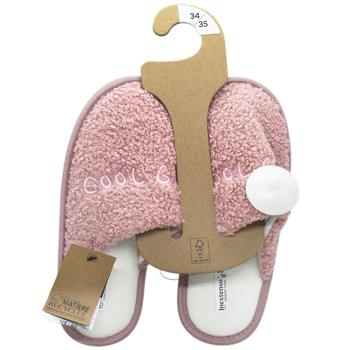 InExtenso Rose Slippers for Girls s.28-39 - buy, prices for Auchan - photo 1