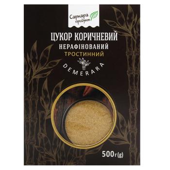 Sarkara Produkt Demerara Unrefined Brown Cane Sugar 500g - buy, prices for Tavria V - photo 2
