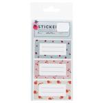 Interdruk Cute Girl Notebook Stickers 9pcs