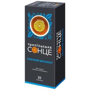 Чай чорний Трипільське Сонце Смачний Бергамот 1,5г*25шт - купити, ціни на - фото 2