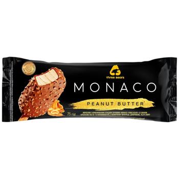 Мороженое Три Ведмеді Monaco Арахисовая паста 75г - купить, цены на Эпицентр FOOD - фото 1