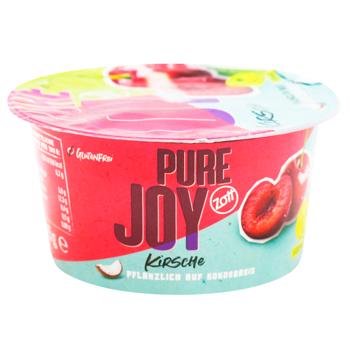 Йогурт кокосовый Zott Pure Joy со вкусом вишни 125г - купить, цены на МегаМаркет - фото 1