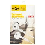 Навушники дротові , 1,2м KS-17 мікс арт. 17488-12 И792