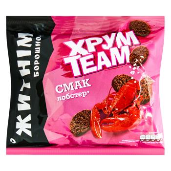 Сухарики ХрумTeam житні зі смаком лобстера 90г