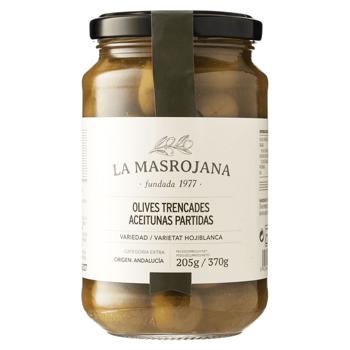 Оливки з кісточкою Ходжібланка 370г, La Masrojana - купить, цены на Grono - фото 1