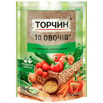 Приправа ТОРЧИН® 10 Овочів універсальна 170г - купити, ціни на Ідеал - фото 1