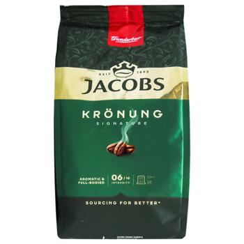 Кава в зернах Jacobs Kronung 250г - купити, ціни на Ідеал - фото 1