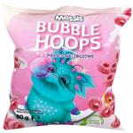 Сніданок сухий Messis Bubble Hoops Кільця злакові зі смаком жувальної гумки 80г