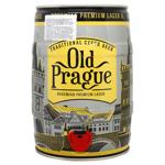 Beer Old prague 5.3% 5000ml can Germany