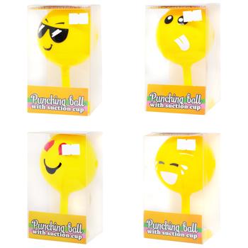 Бокс. груша з присоскою 12x6,3см DL2100590 И705 (КІН) - купити, ціни на КОСМОС - фото 1