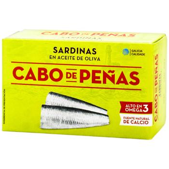 Сардина атлантична Cabo de Penas в оливковій олії 120г