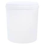 Bisk Trash Can 5l White