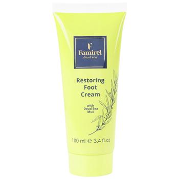 Famirel Restoring Foot Cream with Dead Sea Mud 100ml - buy, prices for EKO Market - photo 1