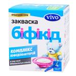 Закваска суха бактеріальна Vivo Бiфiкiд 4х0,5г