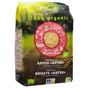 Galeks-Agro Artek Organic Wheat Groats 800g - buy, prices for WINETIME - photo 2