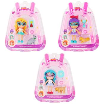 Ігровий набір Shantou Yisheng Лялька Little Girl 8910-E35 - купити, ціни на КОСМОС - фото 1