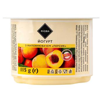 Йогурт Rioba персик 1,5% 115г