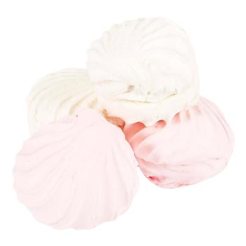 Зефір Бісквіт-Шоколад біло-рожевий - купити, ціни на Чудо Маркет - фото 1