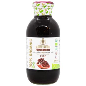 Georgias Natural Organic Pomegranate Juice 0.3l - buy, prices for MegaMarket - photo 1