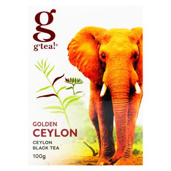 G'tea! Golden Ceylon Black leaf tea 100g - buy, prices for MegaMarket - photo 2