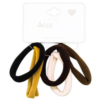 Coffee Shades Hair Bands 5pcs 3151-1