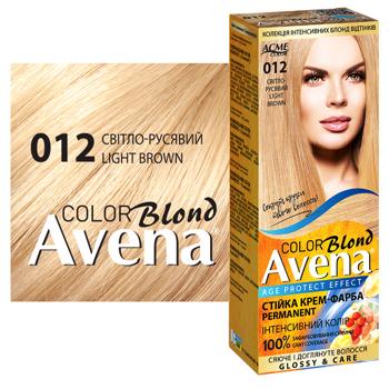 Краска для волос Avena Blond Светло-русый 012 - купить, цены на - фото 2