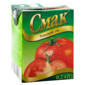 Сік Смак Томатний 200мл - купити, ціни на - фото 3