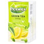 Чай зелений Pickwick з лемонграсом та цедрою лимона 2г*20шт