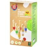 One Two Fun Wooden Bowling 28cm